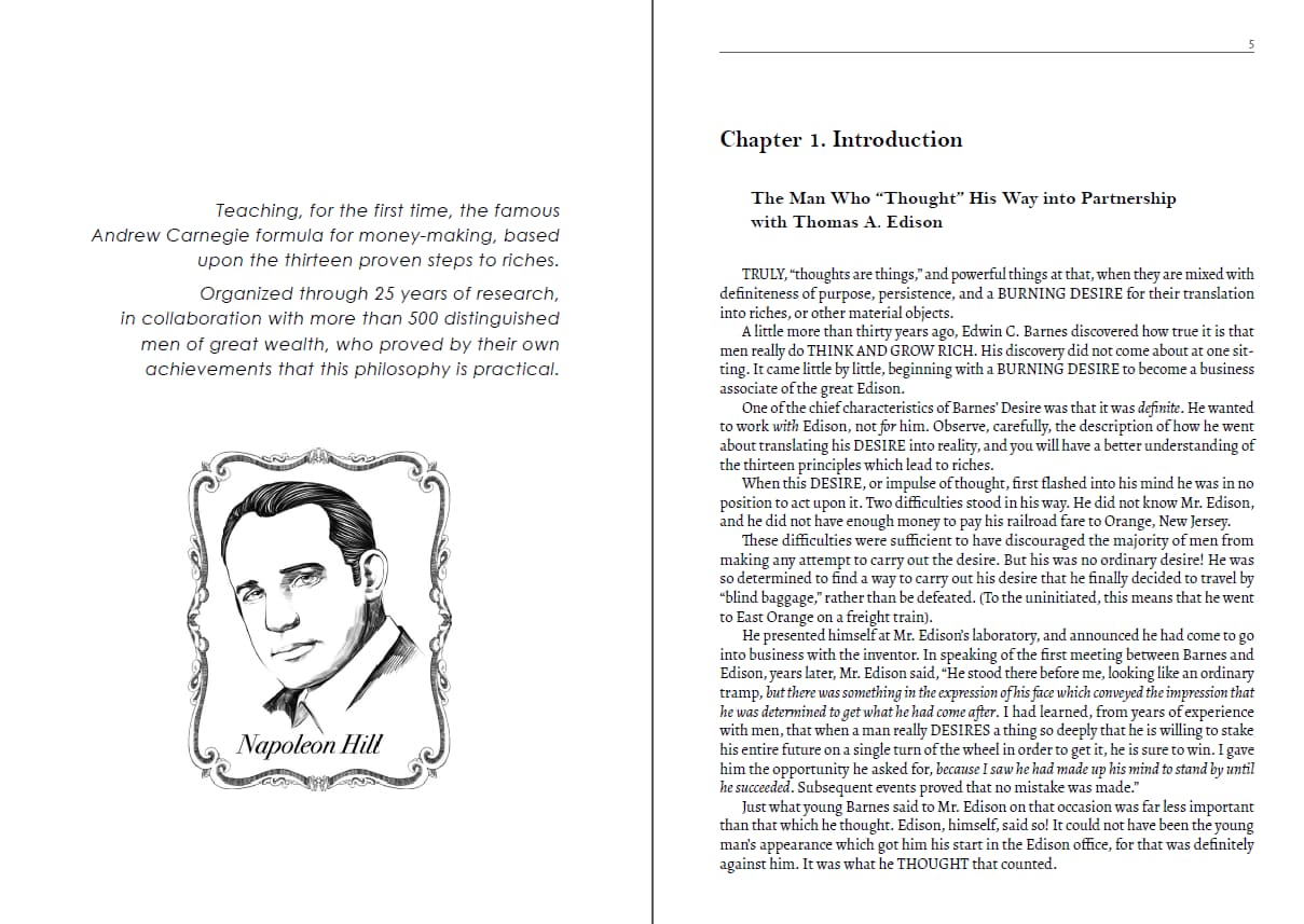 Книга Think and Grow Rich (illustrated) Napoleon Hill epub pdf fb2 формат фото 4 Книга Think and Grow Rich (illustrated) Napoleon Hill epub pdf fb2 формат обкладинка 4