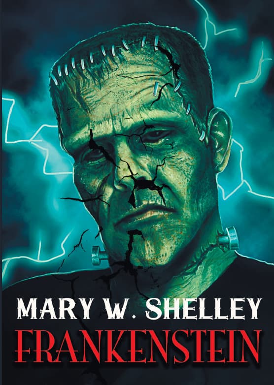 Книга Frankenstein Mary Shelley обкладинка 3