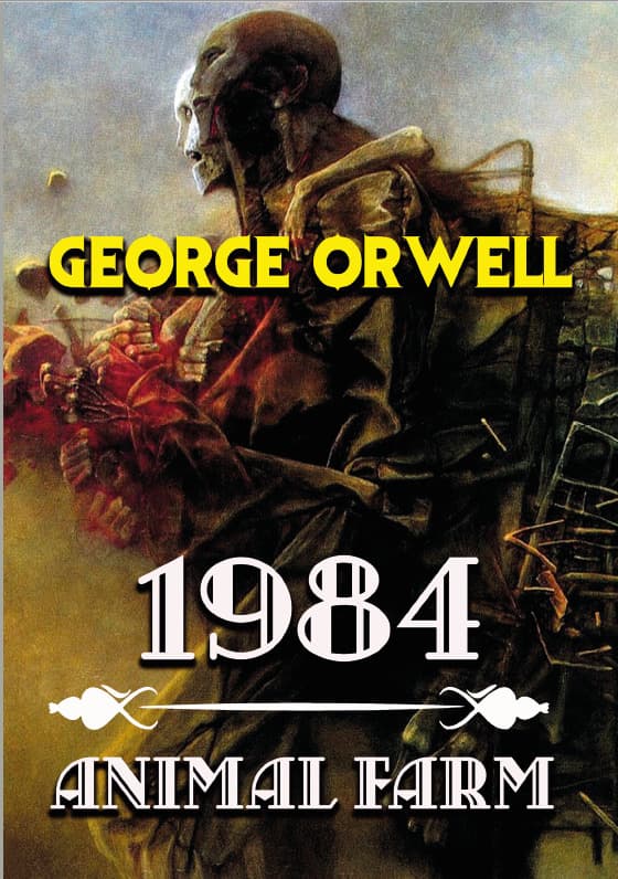 Книга 1984. Animal Farm George Orwell обкладинка 3