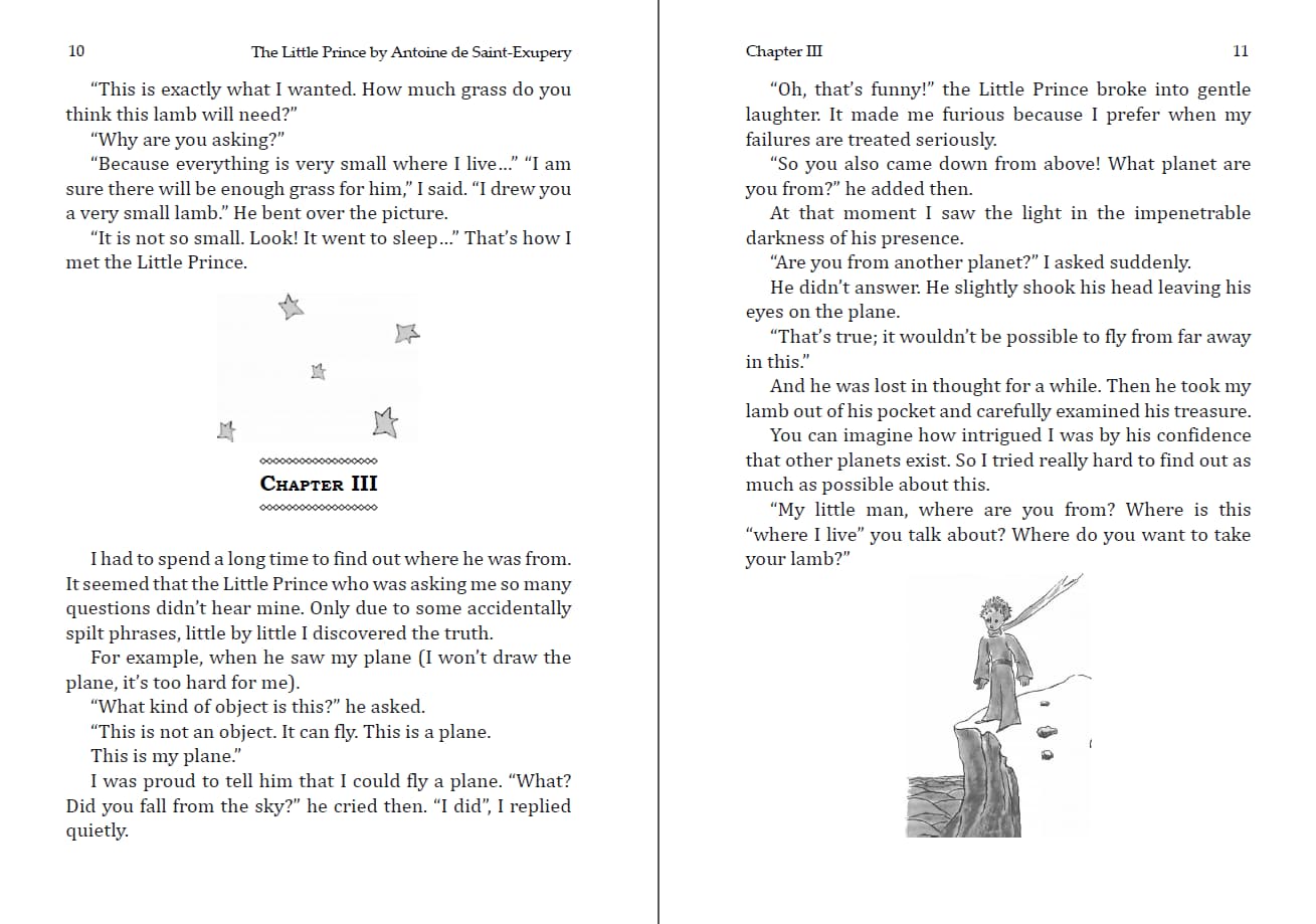 Книга The Little prince Antoine de Saint-Exupery фото 8 Книга The Little prince Antoine de Saint-Exupery обкладинка 8