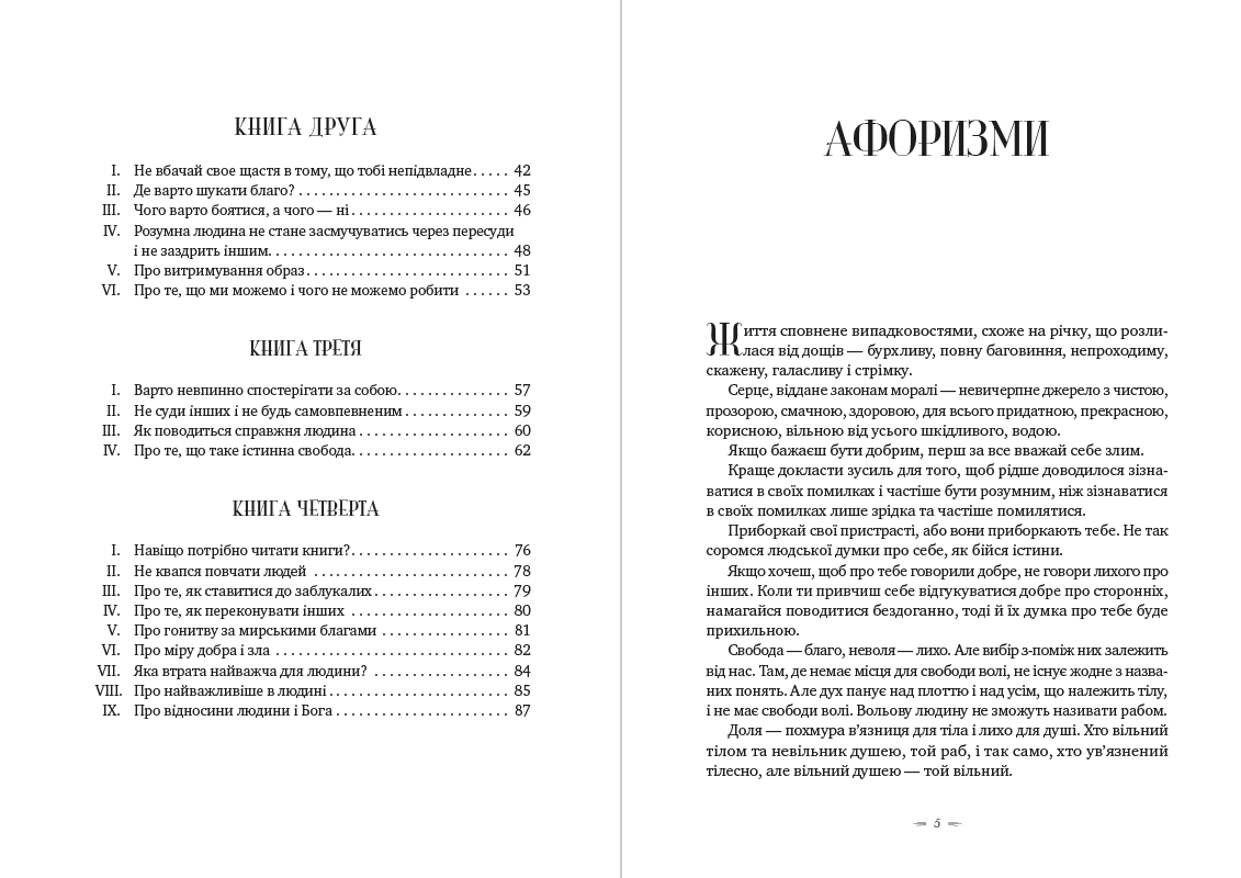 Книга У чому наше благо? Афоризми Епіктет обкладинка 5