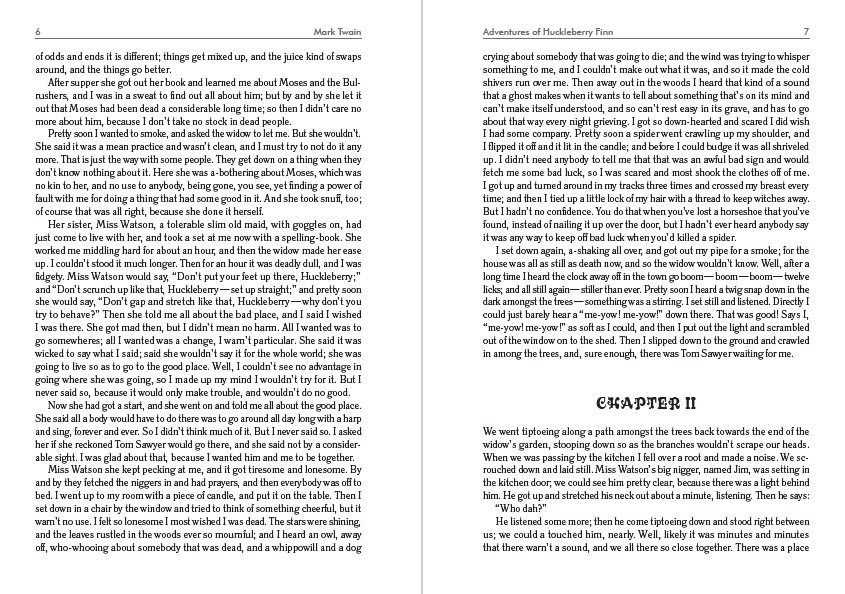 Книга Adventures of Huckleberry Finn Mark Twain обкладинка 6