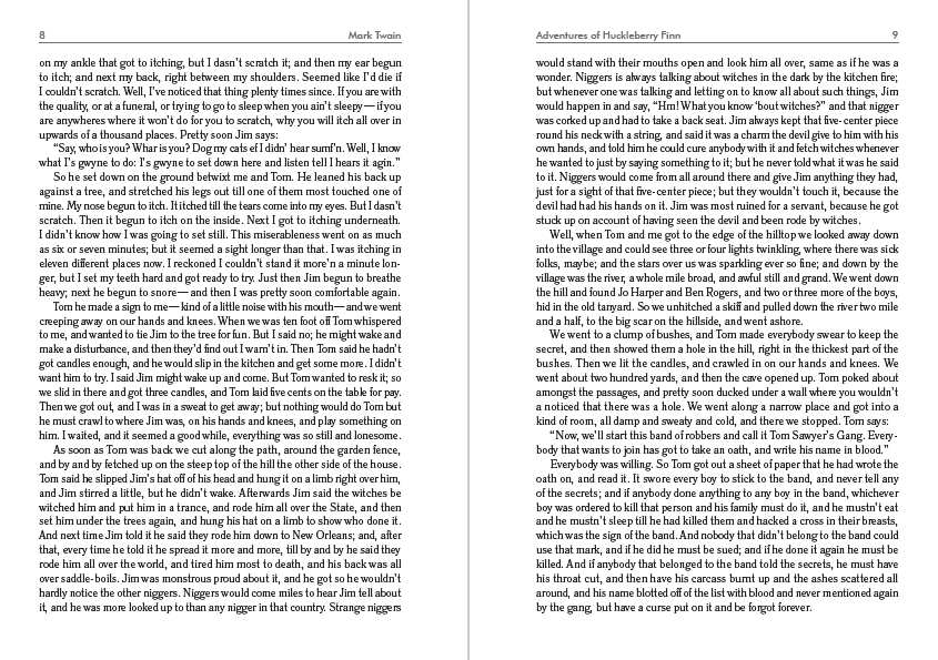 Книга Adventures of Huckleberry Finn Mark Twain обкладинка 7