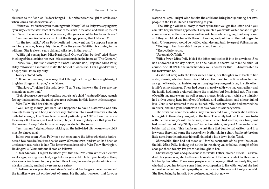 Книга Pollyanna Eleanor H. Porter обкладинка 6