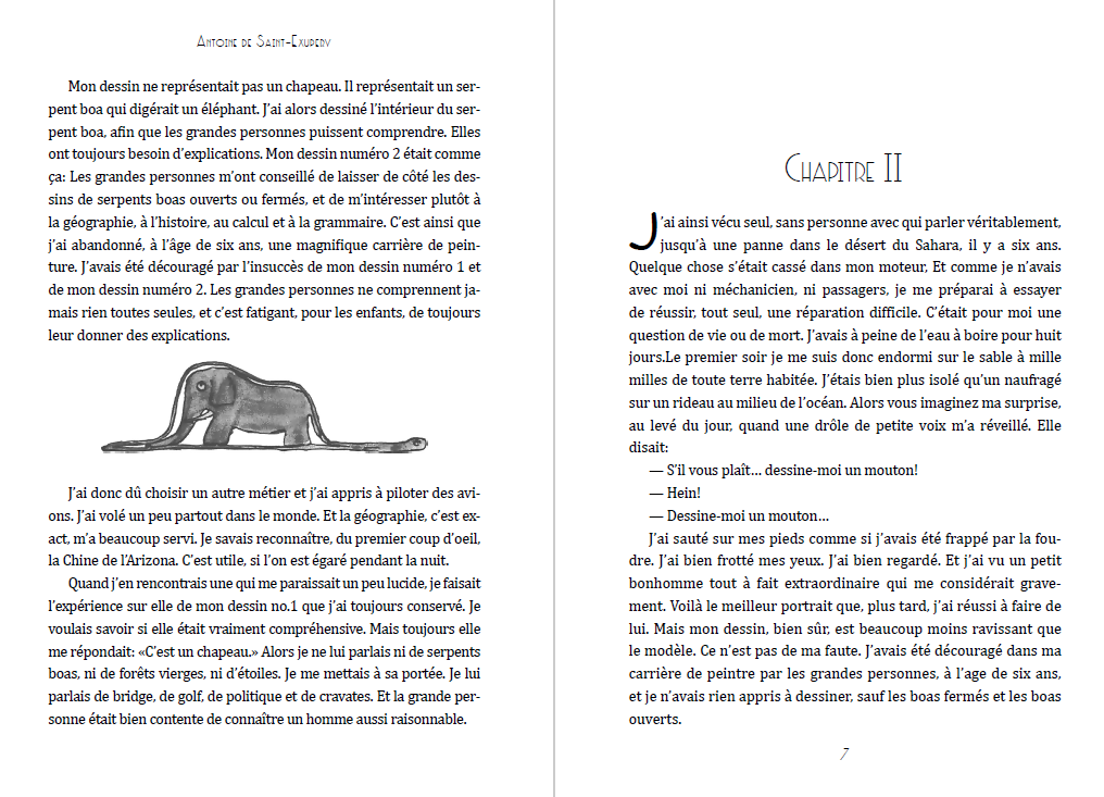 Книга Le Petit Prince Antoine de Saint-Exupery обкладинка 6