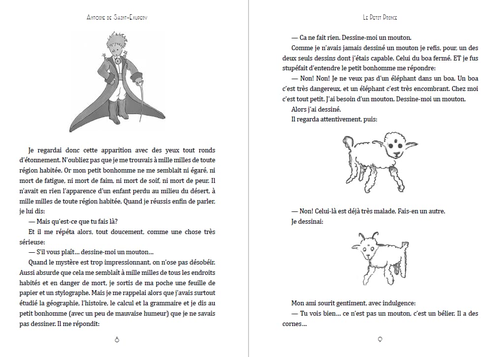 Книга Le Petit Prince Antoine de Saint-Exupery обкладинка 7