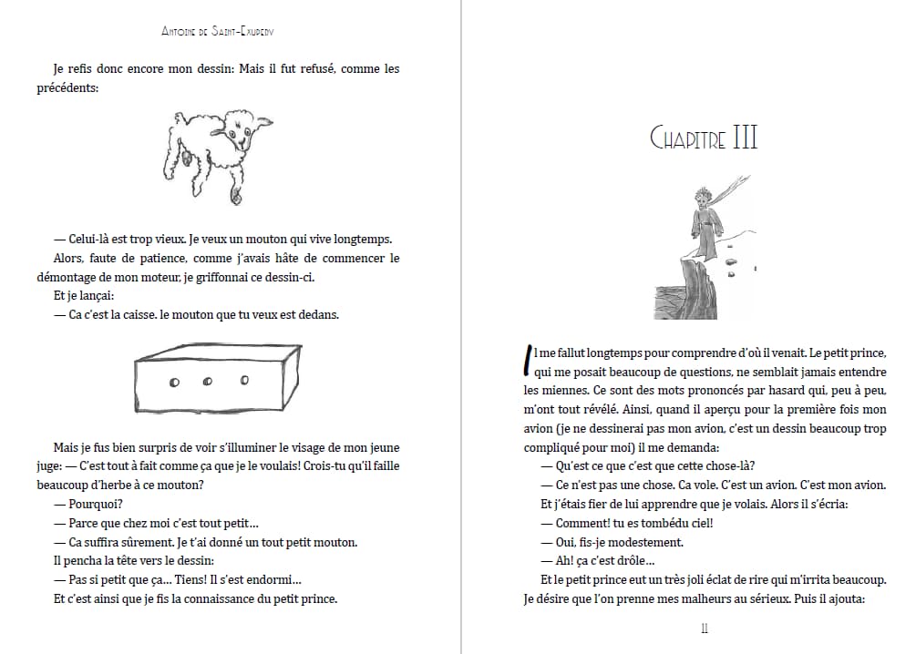 Книга Le Petit Prince Antoine de Saint-Exupery обкладинка 8