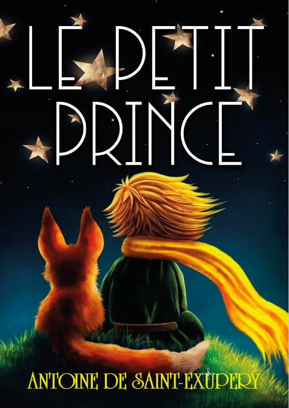 Книга Le Petit Prince Antoine de Saint-Exupery обкладинка 3