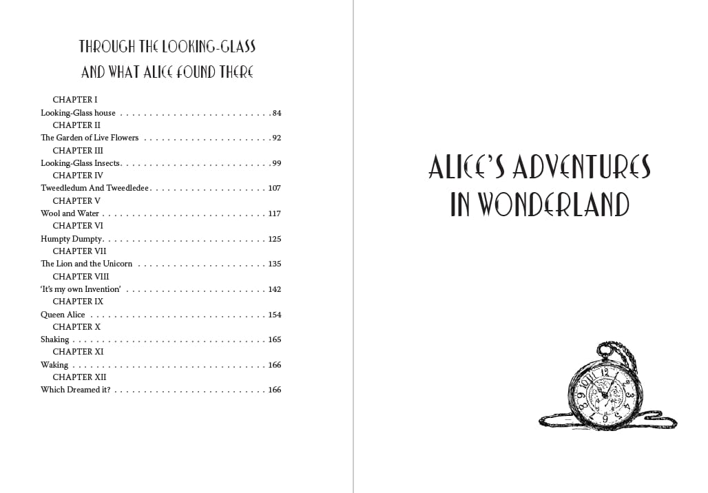 Книга Alice’s Adventures in Wonderland & Through The Looking-Glass and what Alice Found There Lewis Carrol обкладинка 5