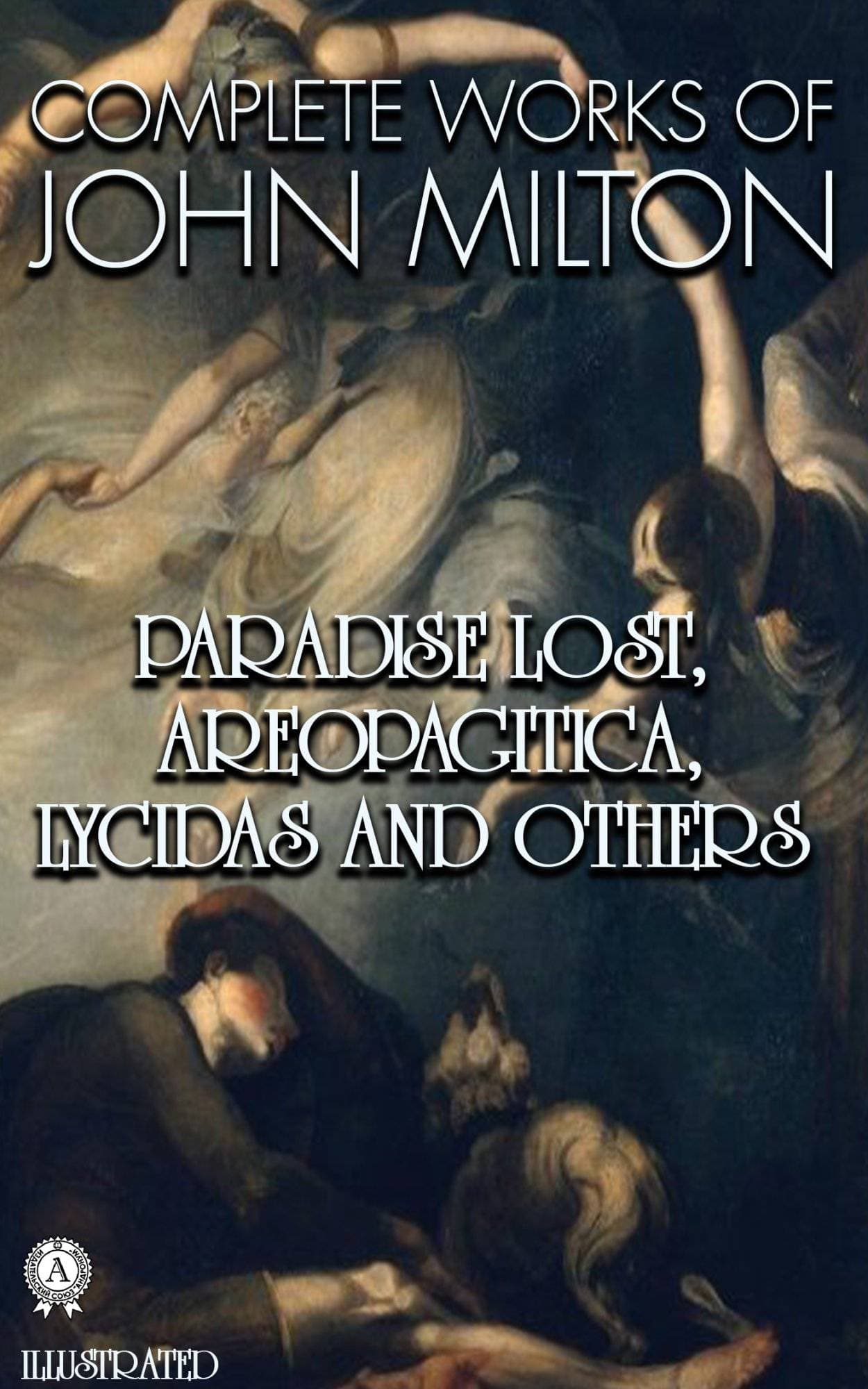 Книга Complete Works of John Milton. Paradise Lost, Areopagitica, Lycidas and others Illustrated  John Milton epub pdf fb2 формат обкладинка 3