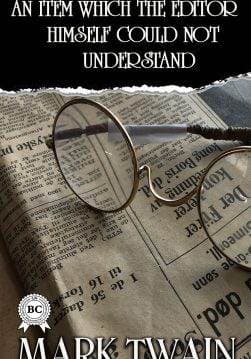 Книга An Item Which the Editor Himself Could Not Understand  Mark Twain epub pdf fb2 формат обкладинка