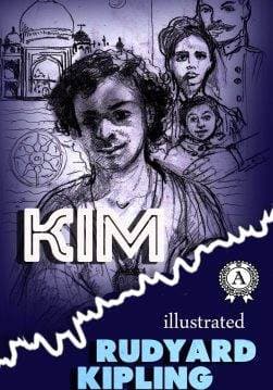 Книга Kim. Illustrated edition  Rudyard Kipling epub pdf fb2 формат обкладинка